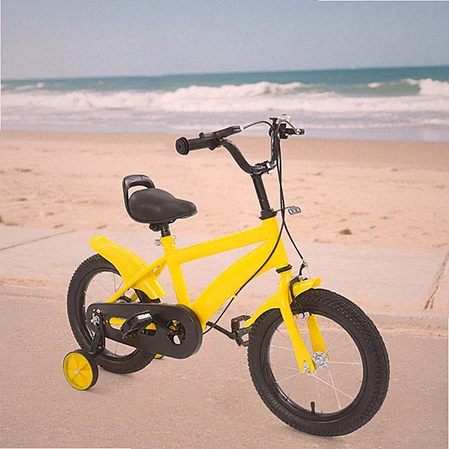 14'' Children's Bicycle Adjustable Children's Learning Bicycle& Auxiliary Wheels