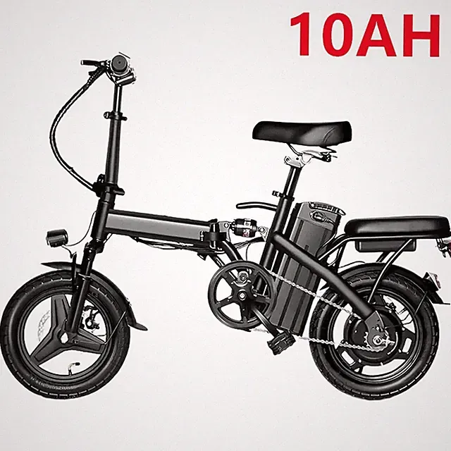 Portable Adult Folding Ebike 500W Motor 48V 10Ah Foldable Electric Bicycle Bike